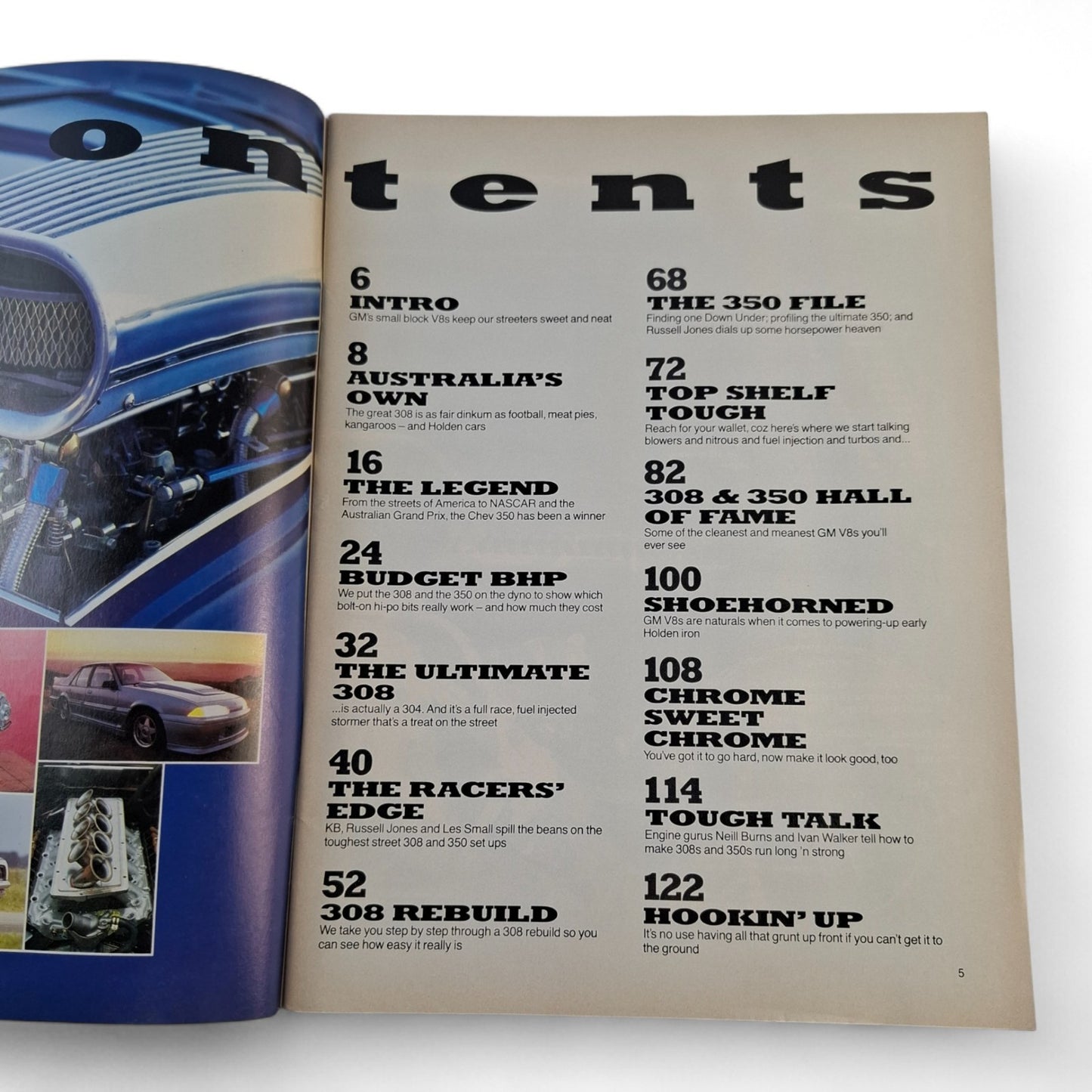 Street Machine Workshop Series Magazine Number One Tough Holden 308 350 V8