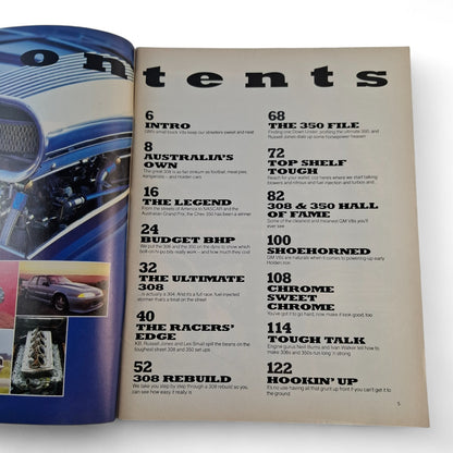Street Machine Workshop Series Magazine Number One Tough Holden 308 350 V8