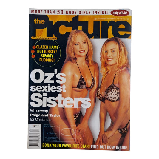The Picture Magazine Australia Issue #694 December 2001 Taylor & Paige