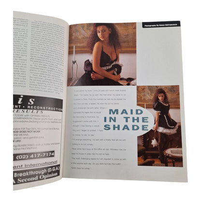 Australian Penthouse Magazine -Black Edition April 1996 Ashley Lauren