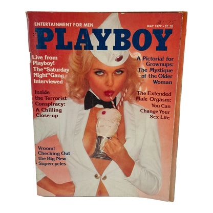 Playboy Magazine May 1977 Lillian Muller Interview: Saturday Night Live Cast
