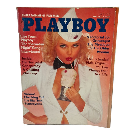 Playboy Magazine May 1977 Lillian Muller Interview: Saturday Night Live Cast