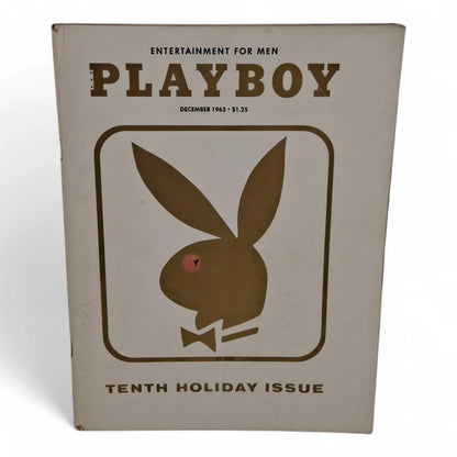 PLAYBOY Magazine December 1963 Tenth Holiday Issue Complete