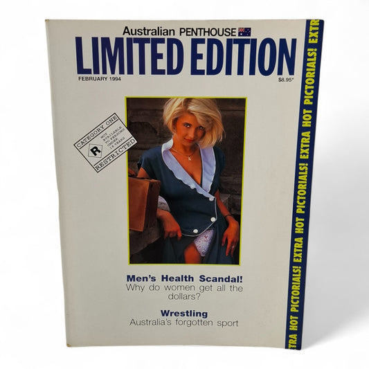 Australian Penthouse Magazine - Limited Edition February 1994 Monika Stevens