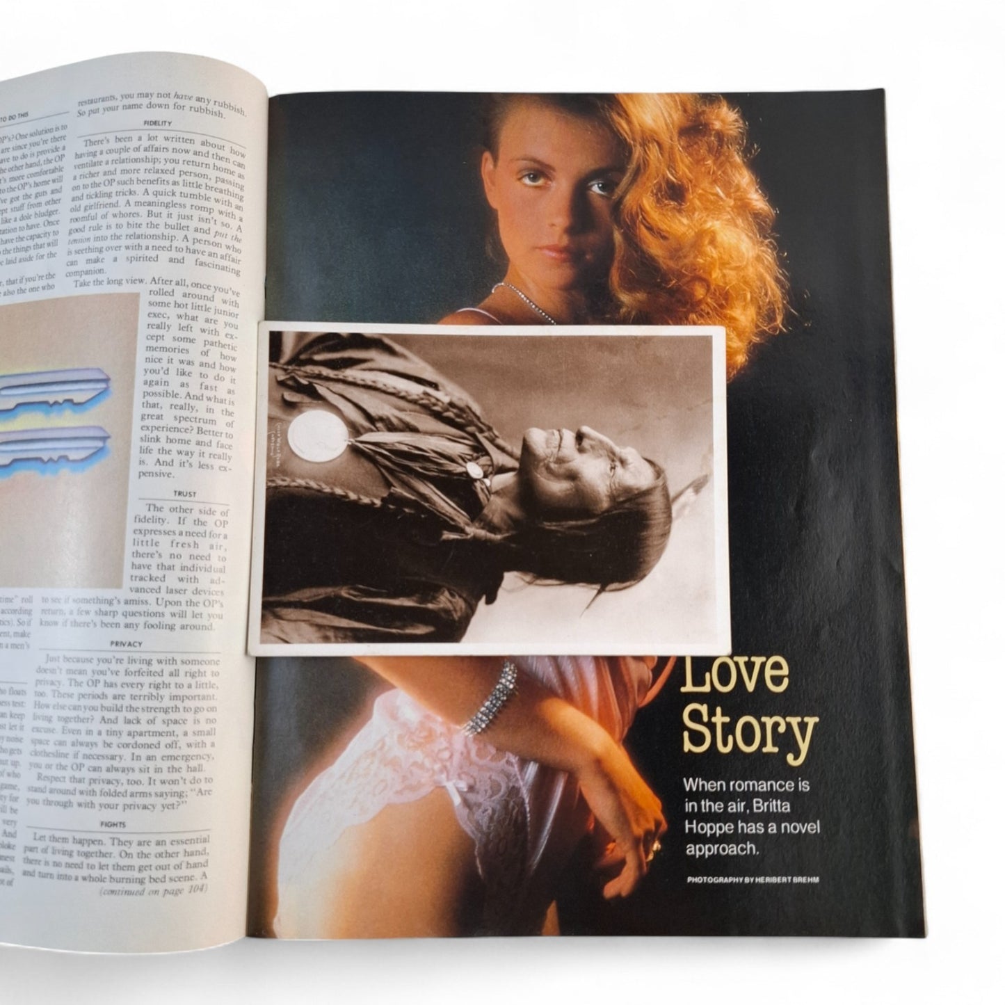 Australian Playboy Magazine July 1985 Maggie Ferguson Britta Hope