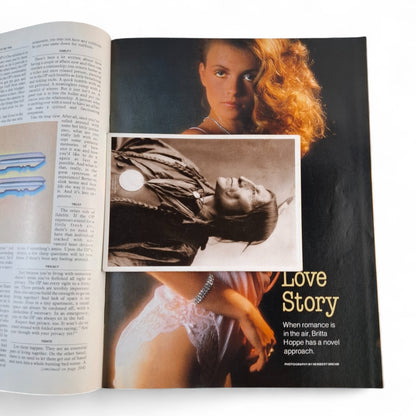 Australian Playboy Magazine July 1985 Maggie Ferguson Britta Hope