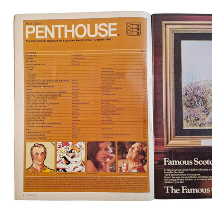 AUSTRALIAN PENTHOUSE Men's Magazine October 1980 Ama Blanchette