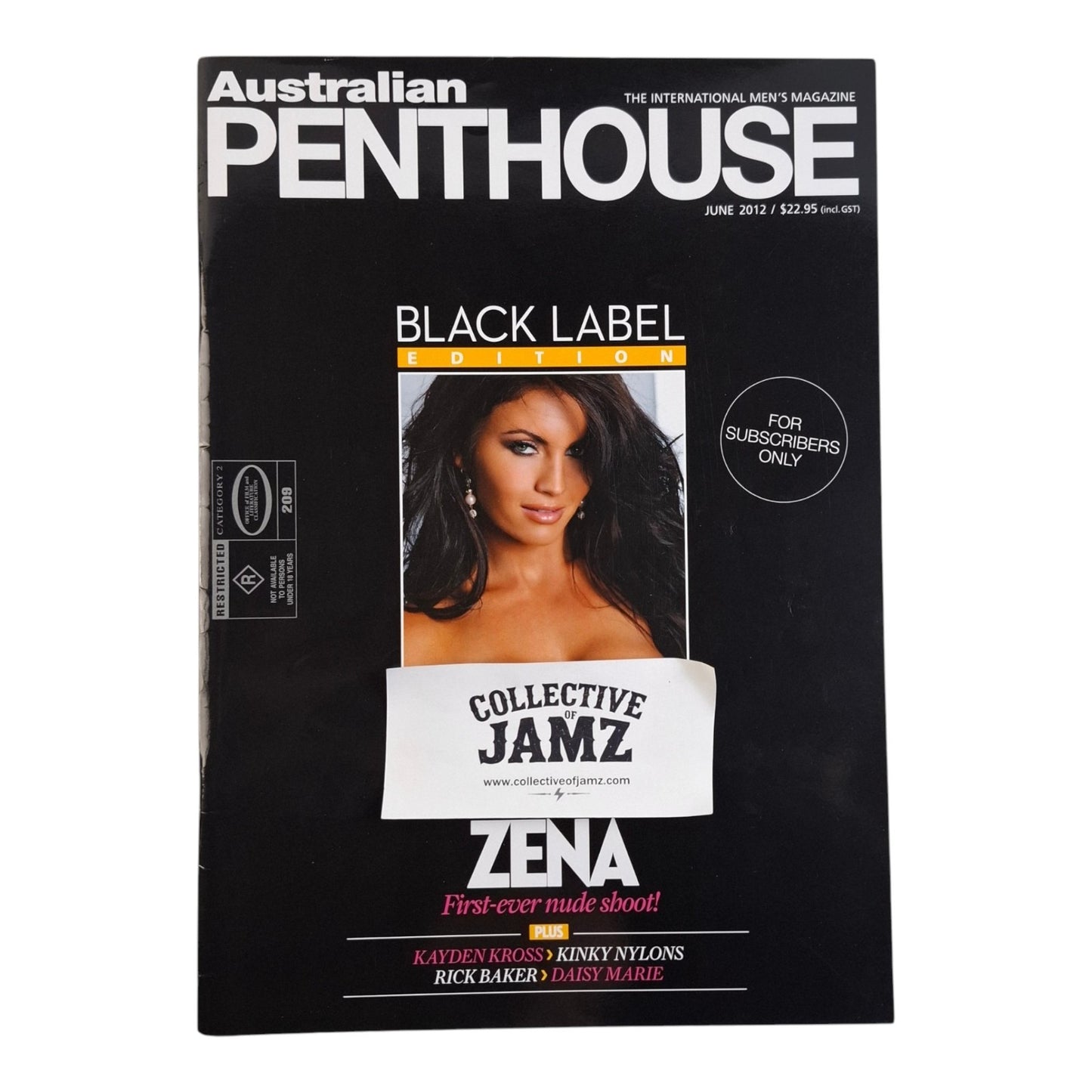 AUSTRALIAN PENTHOUSE Magazine June 2012 Zena / Kayden Kross