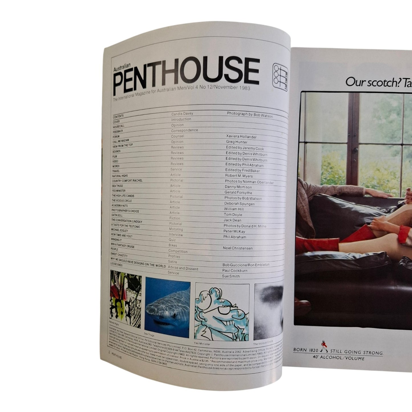 Australian Penthouse - November 1983 - Rachel Wesley / Candis Davey