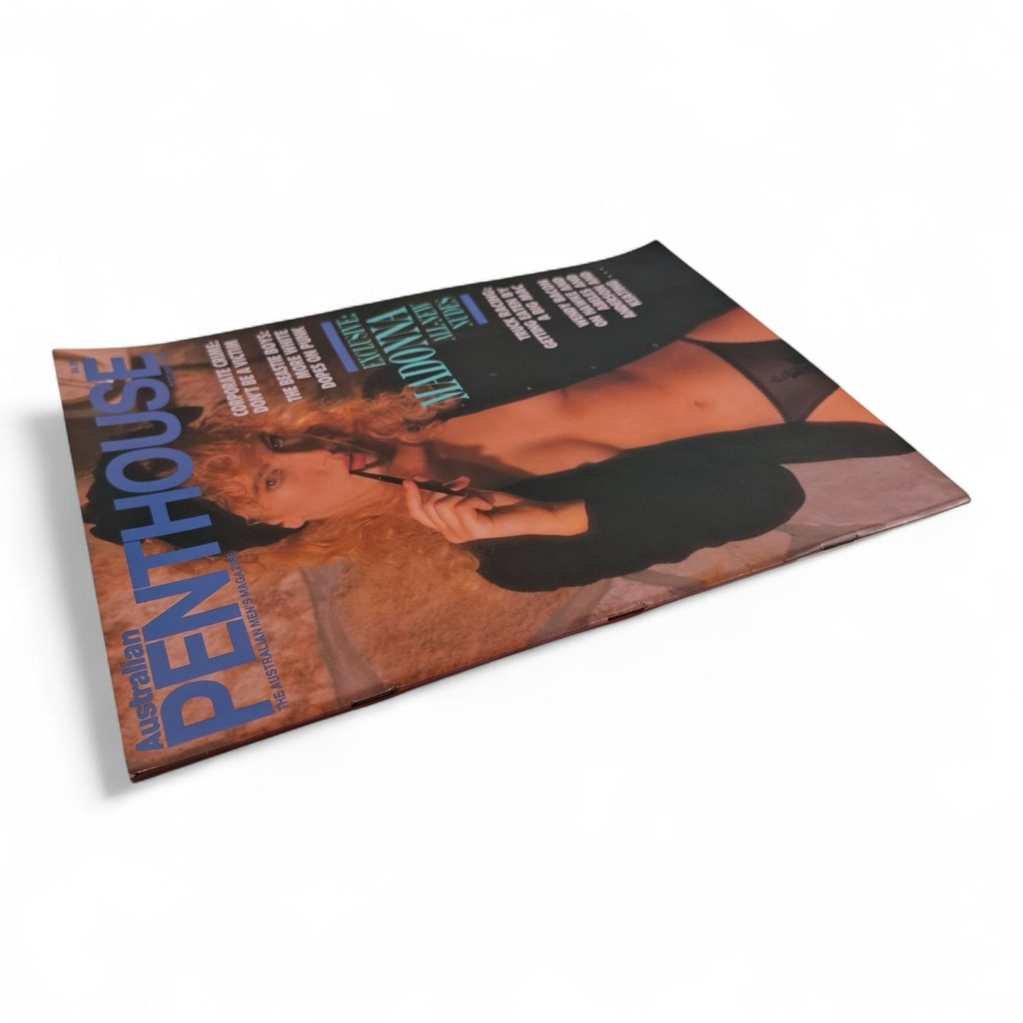 AUSTRALIAN PENTHOUSE October 1987 Magazine Madonna Gaelle James ALTERNATE COVER