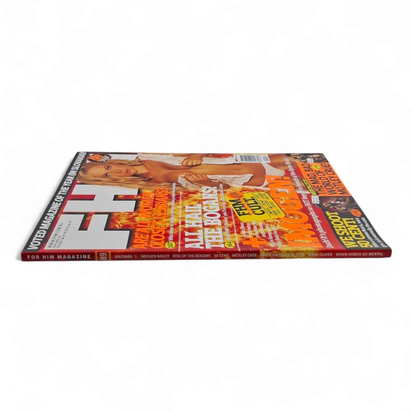 FHM Magazine - September 2005 Imogen Bailey 50 Cent Jamie Oliver