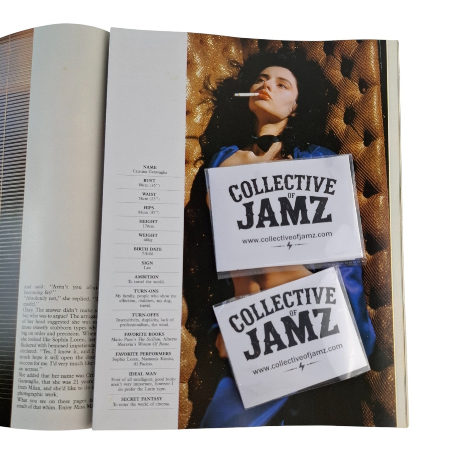 Australian Playboy Magazine February 1988 Baby Doll / Cristina Garavaglia RARE