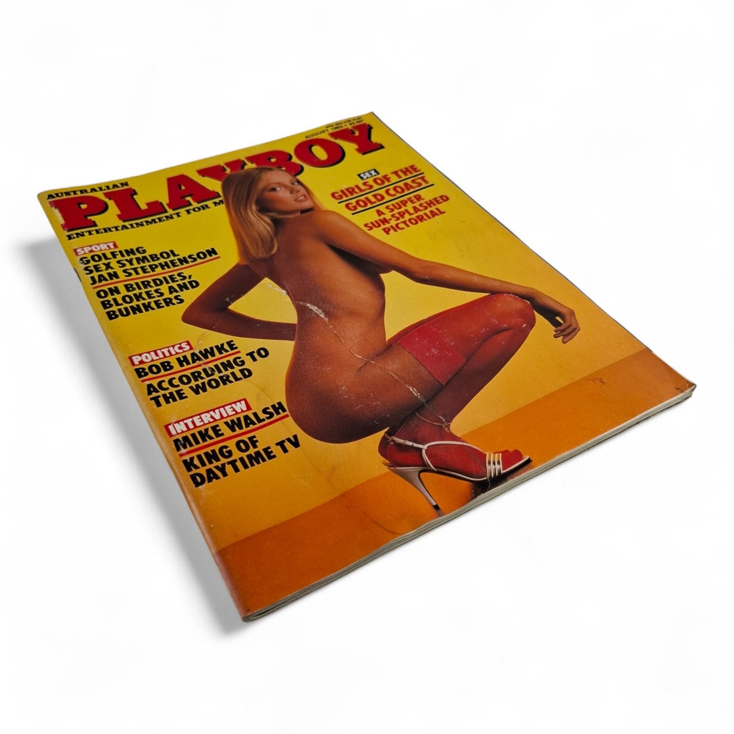 Vintage Australian Playboy Magazine August 1983 Lucy Gill