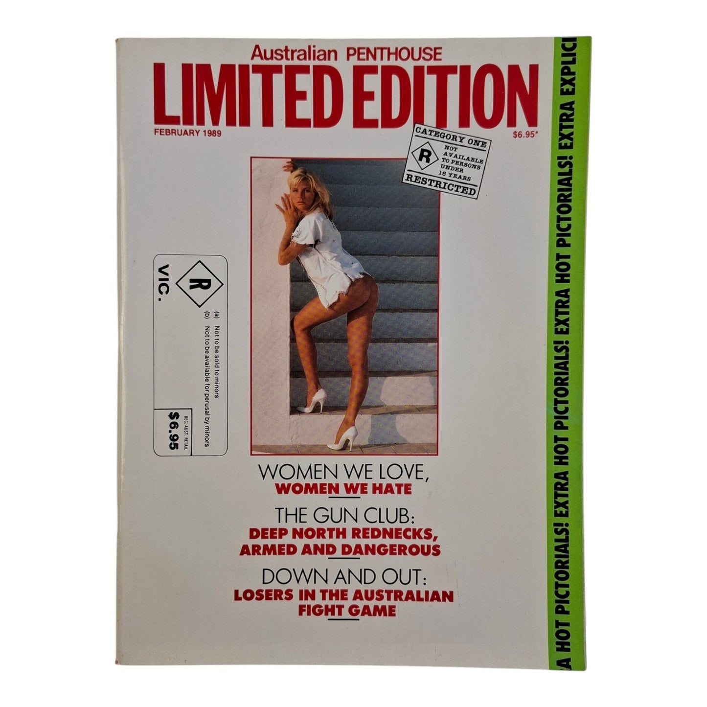 Australian Penthouse Magazine Limited Edition February 1989 Kathy Quinn