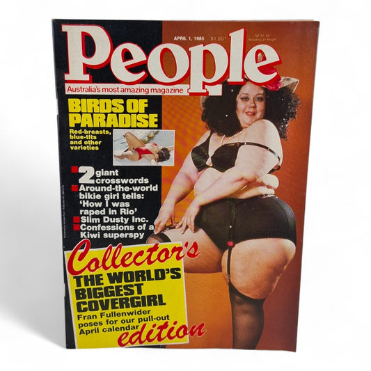 Australian People Magazine April 1985 Fran Fullenwider