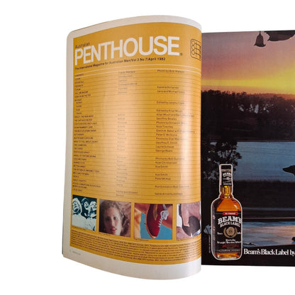 Australian Penthouse Magazine April 1982 Tracey Wallace / Caroline Reynald