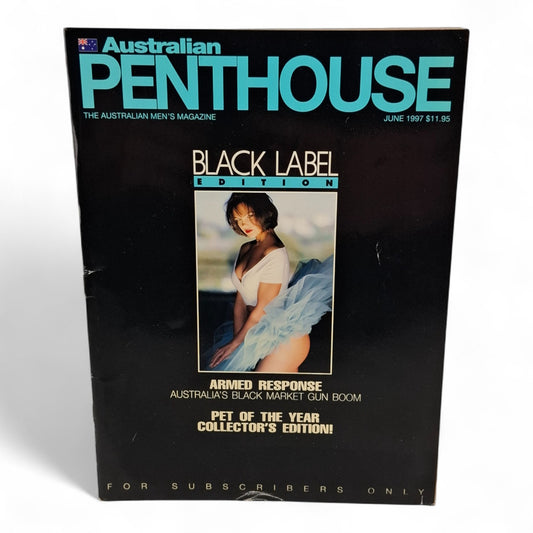 Australian Penthouse Magazine - Black Label June 1997 Tracey Wiltshire