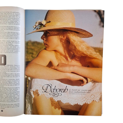 Australian Playboy Magazine January 1980 Linda Leftwich / Bronwyn Parker