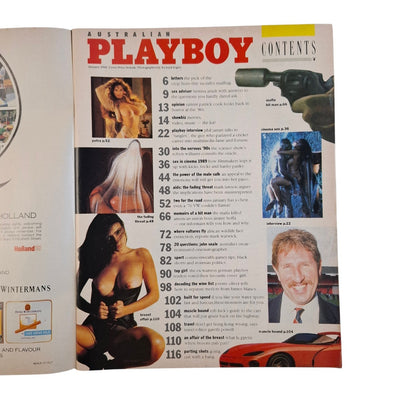 Australian Playboy Magazine January 1990  Petra Verkaik