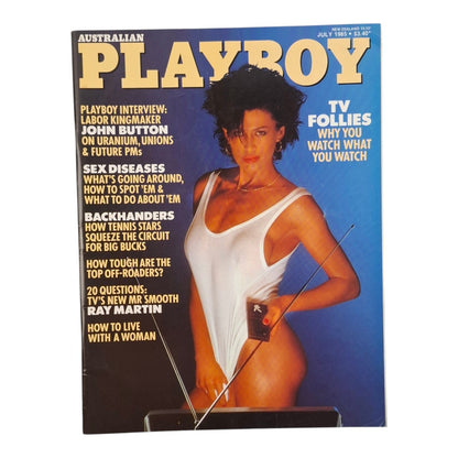 Australian Playboy Magazine - July 1985 Maggie Ferguson / Britta Hoppe