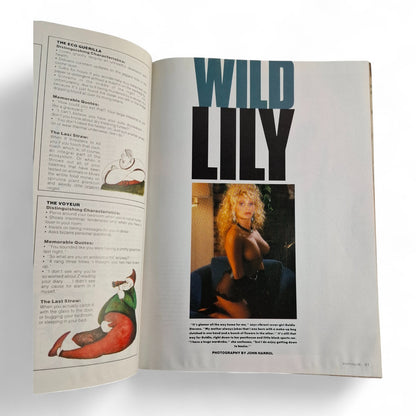 Australian Penthouse Magazine - Limited Edition February 1991 Goldy Stevens