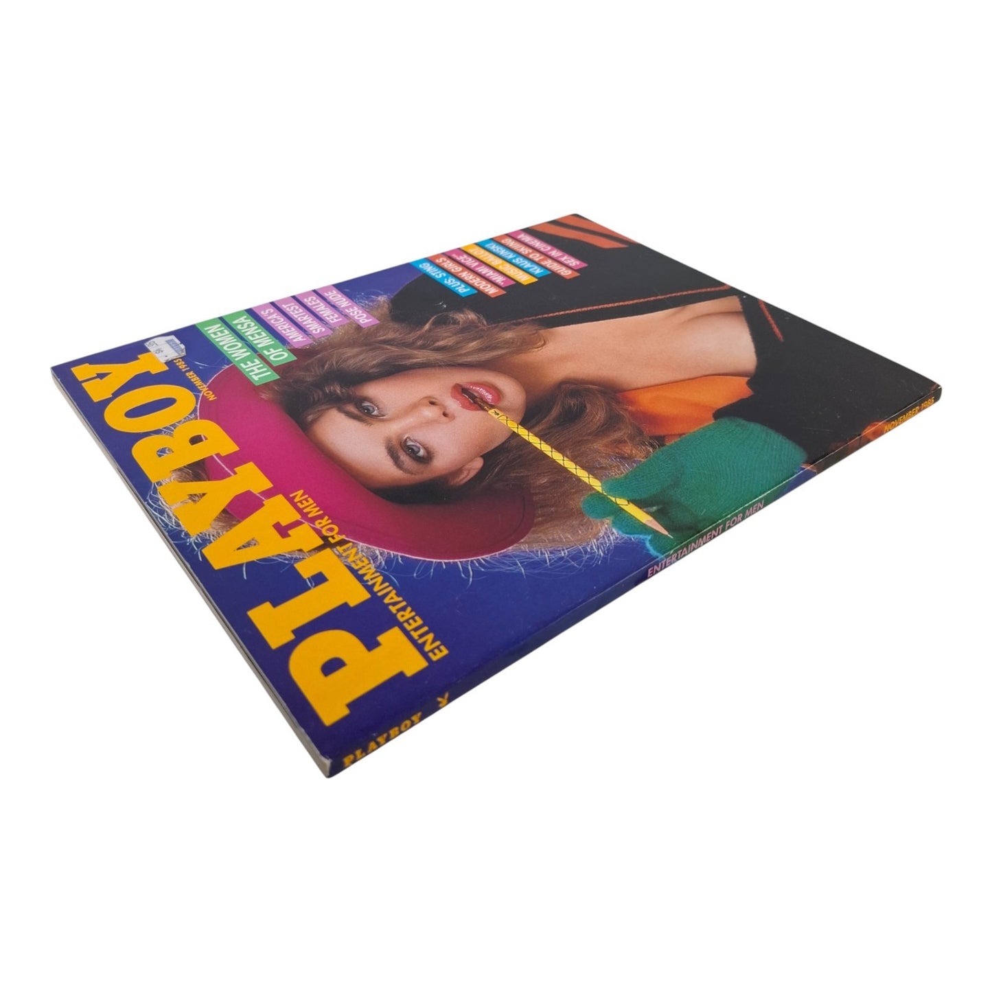 PLAYBOY MAGAZINE November 1985 Teri Weigel / Pamela Saunders
