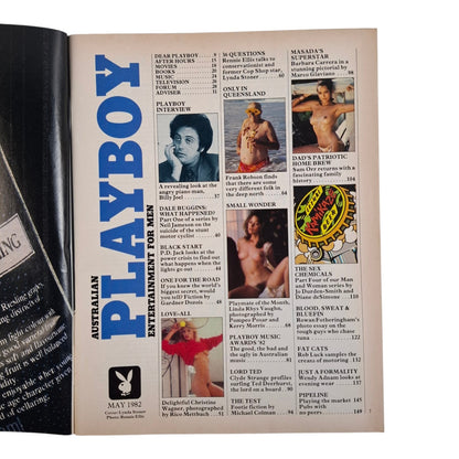 Australian Playboy Magazine May 1982 Lynda Stoner / Linda Rhys Vaughn