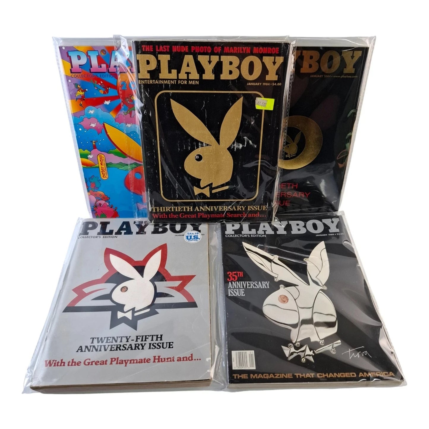 Playboy Magazine Book Lot Bundle