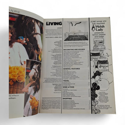 Vintage Vogue Living Australia Magazine - No. 1 January 1980