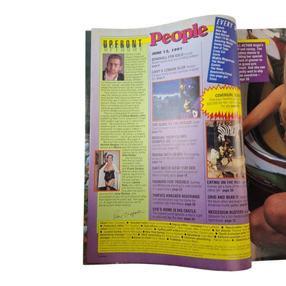 Australian PEOPLE MAGAZINE June 1991 Angie Powers