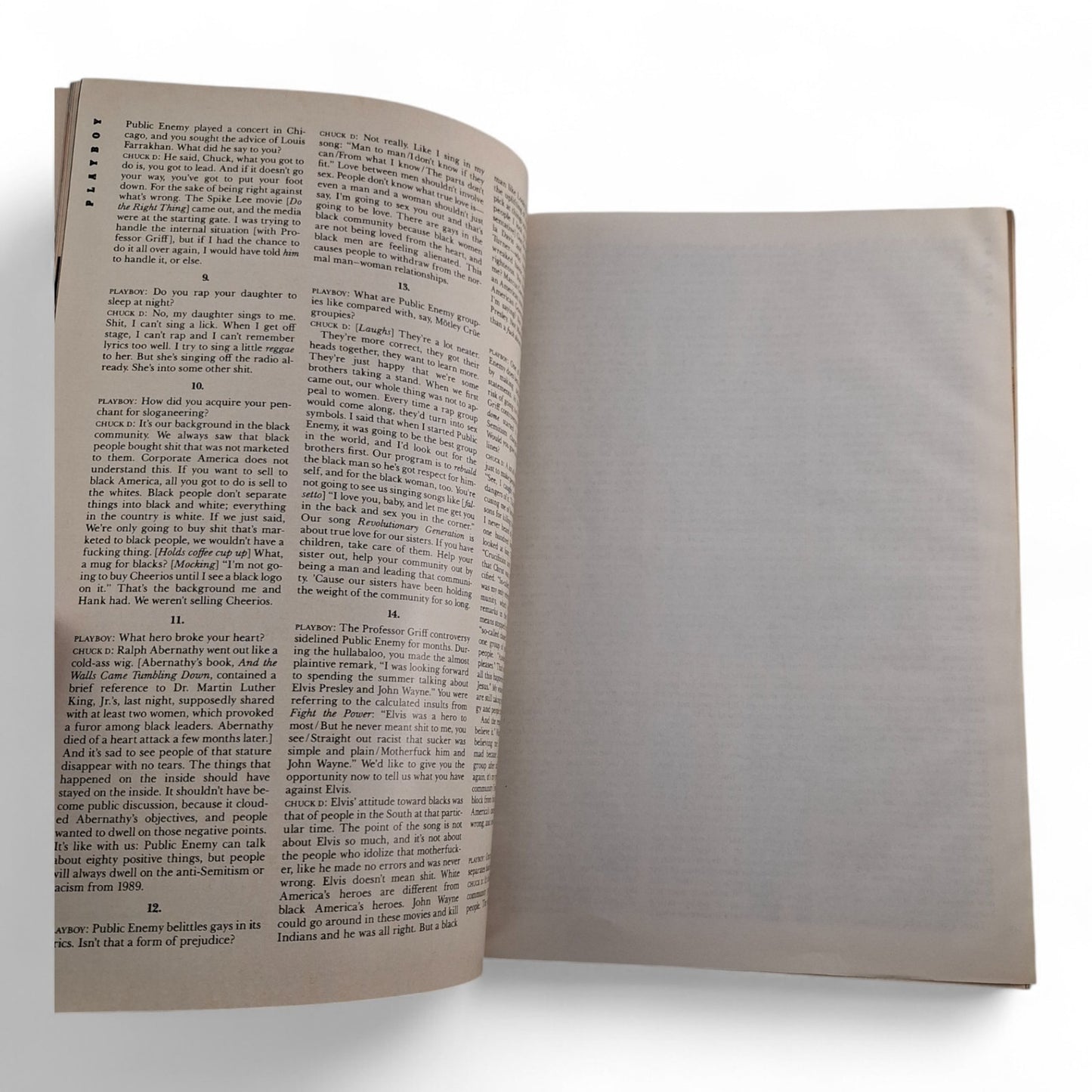 Playboy Magazine November 1990 Teri Copley Lorraine Olivia PRINT DEFECT