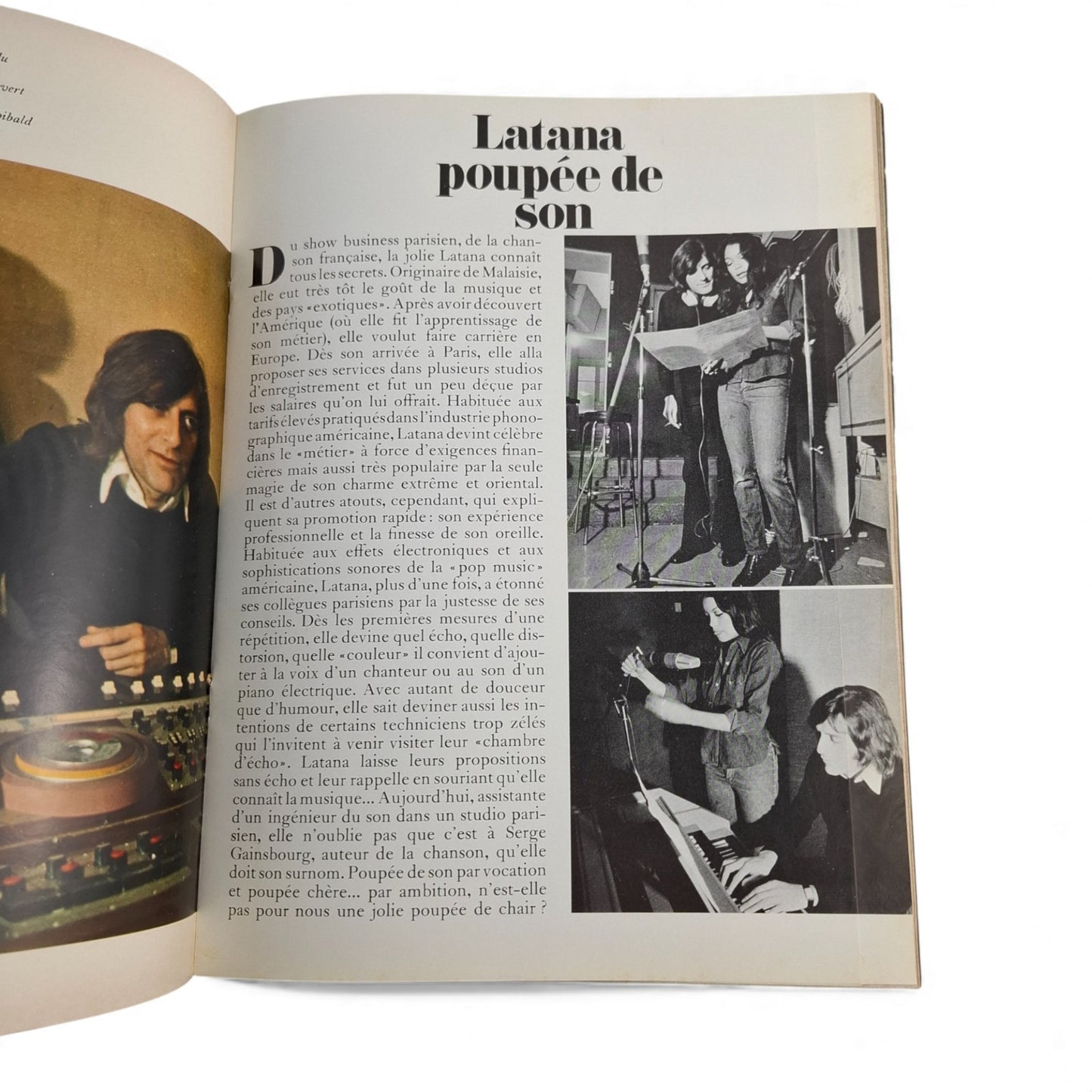 Lui French Magazine No. 75 April 1970 Latana