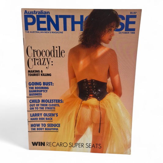 AUSTRALIAN PENTHOUSE Men's Magazine October 1986