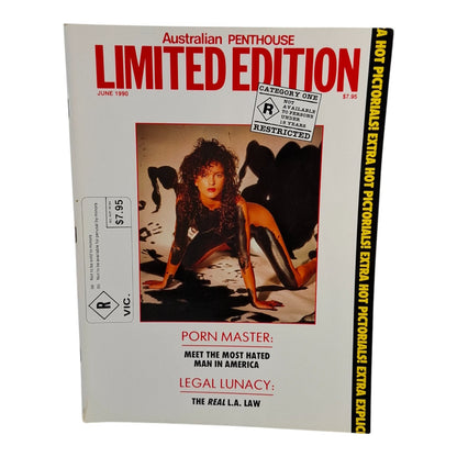 Australian Penthouse Magazine - Limited Edition June 1990 Korinne / Donna Carice