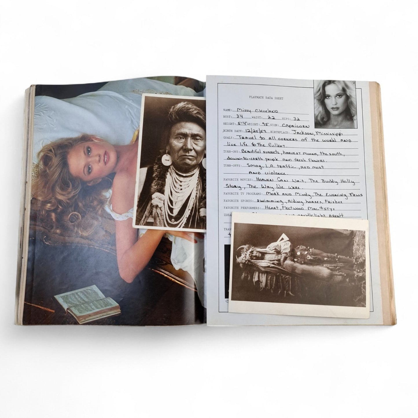 Playboy Magazine Vintage U.S. Edition April 1979 Playmate Missy Cleveland