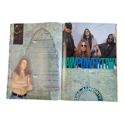 Hot Metal Magazine #51 May 1993 Faith No More / Dee Snider / Ozzy