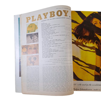 PLAYBOY Magazine December 1967 Lynn Winchell