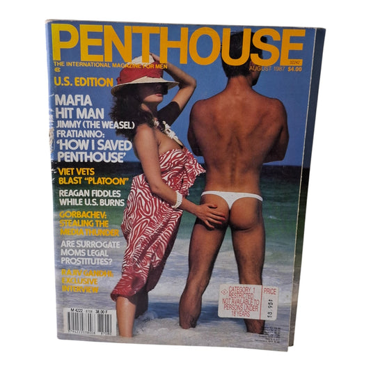 Penthouse Magazine August 1987 (USA-International) Pet Andi Bruce