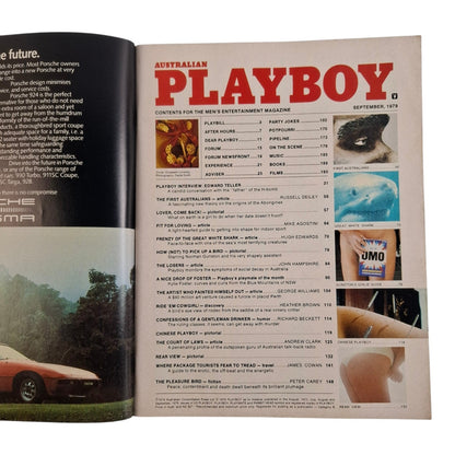 AUSTRALIAN PLAYBOY Magazine September 1979 Elizabeth Loveday / Kylie Foster