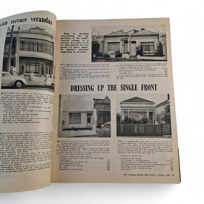 Australian Home Beautiful Magazine - October 1960