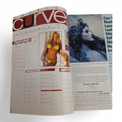 AMERICAN CURVES Magazine March April 2005 Christina Linehan.