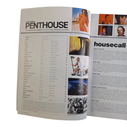 Australian Penthouse Magazine April 1992 Therese