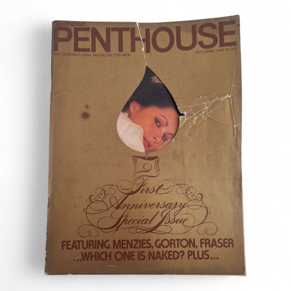 AUSTRALIAN PENTHOUSE Men's Magazine October 1980 Ama Blanchette