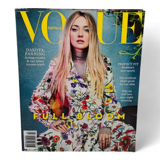 Vogue Australia Magazine - February 2018 - Dakota Fanning Cover