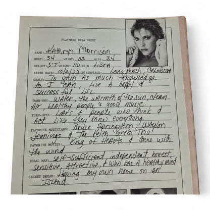 PLAYBOY Magazine May 1978 Debra Peterson COMPLETE