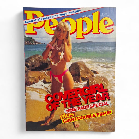 People Magazine With PIX Australia June 8th 1987 Narelle Nixon
