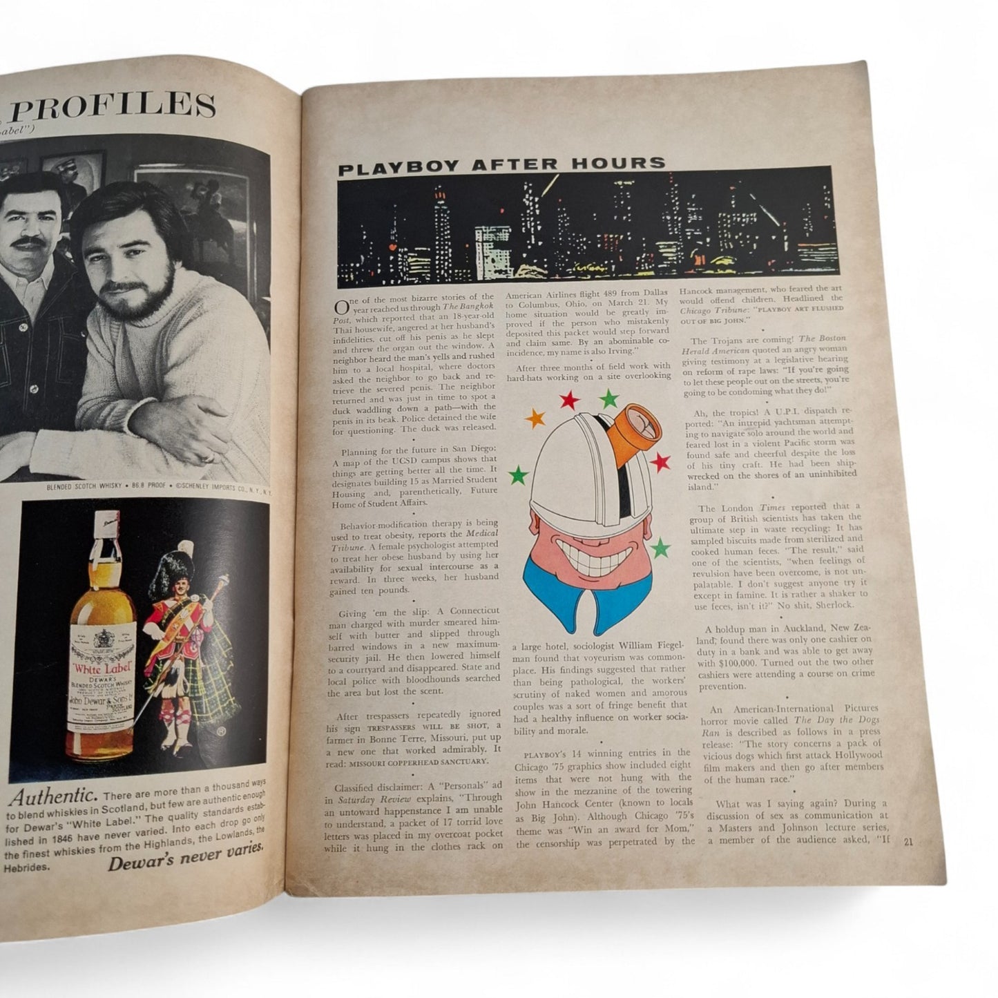 Vintage Playboy Magazine October 1975 - Jill De Vries