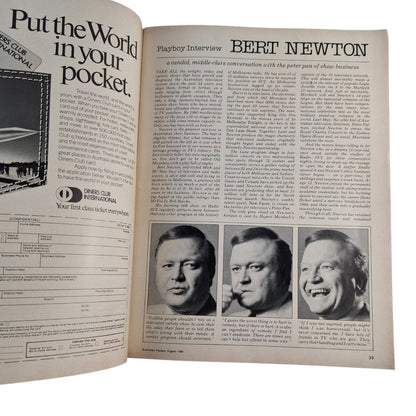 AUSTRALIAN PLAYBOY Magazine August 1980 Susie Stark