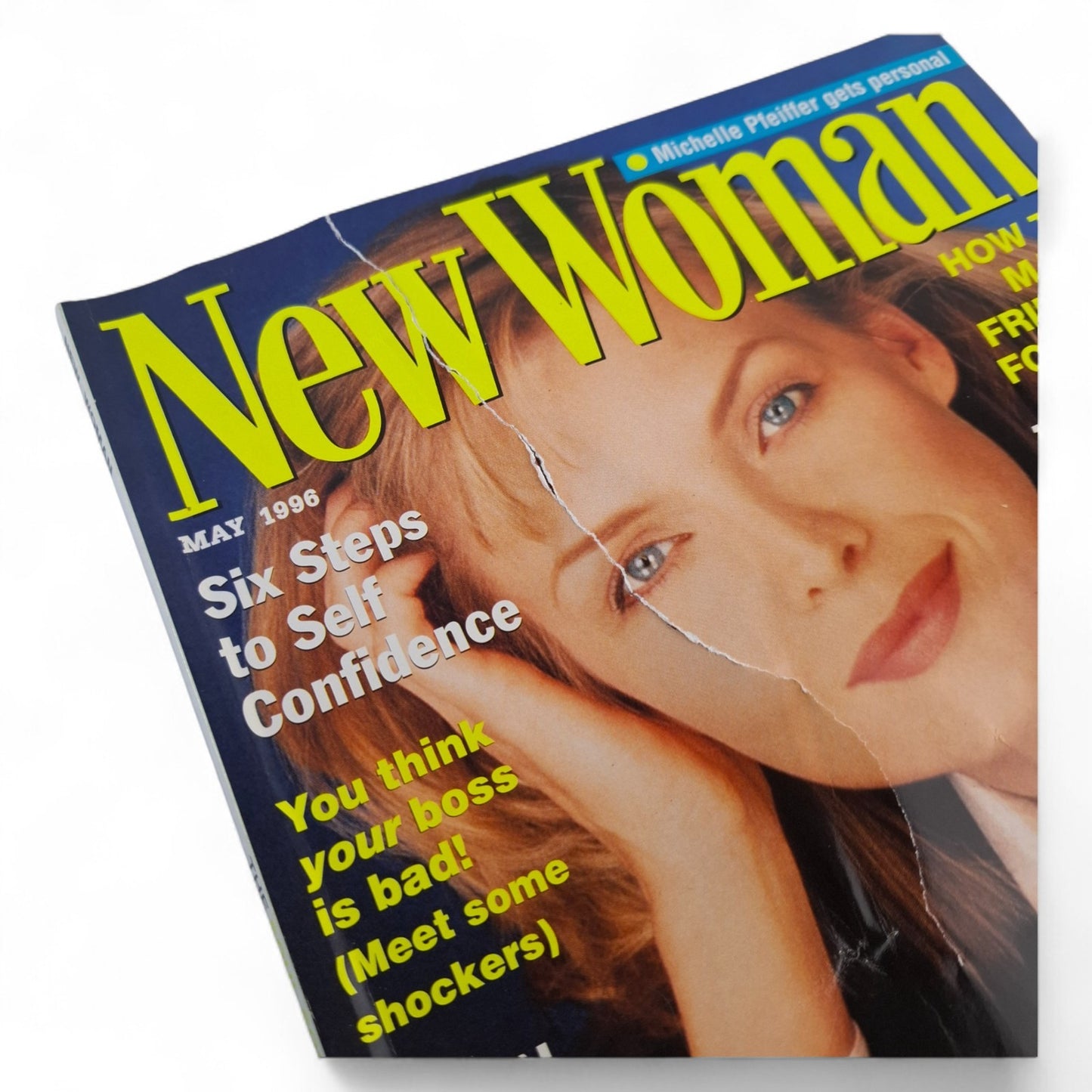 New Woman Magazine May 1996 Michelle Pfeiffer