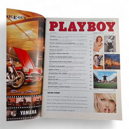 Australian Playboy Magazine August 1997 Geri Halliwell, Victoria Silvstedt